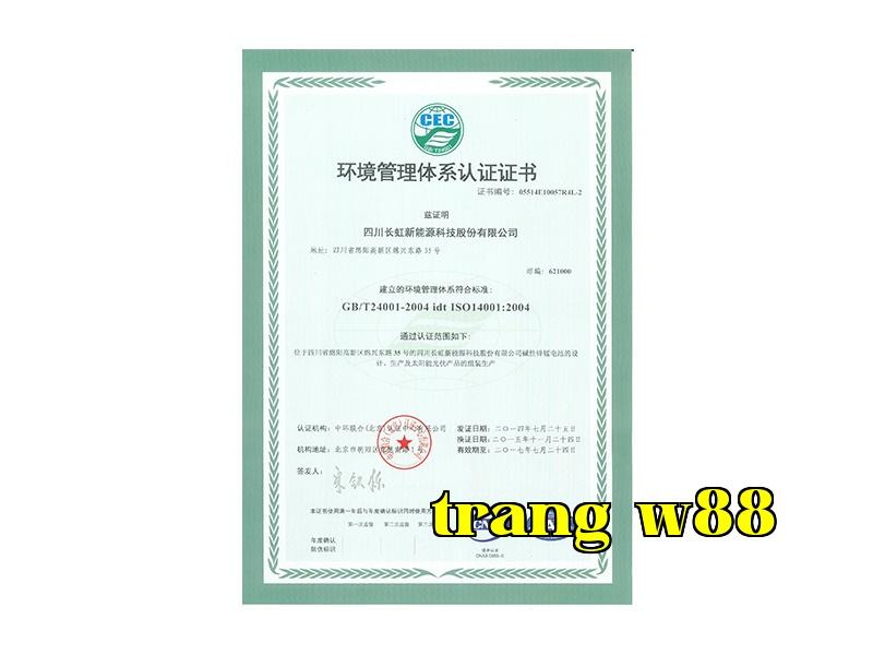 Chứng nhận hệ thống quản lý môi trường Chứng nhận hệ thống quản lý môi trường